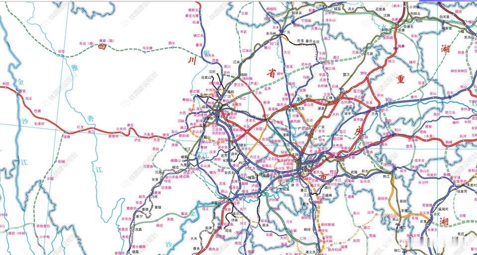 十五五四川铁路规划