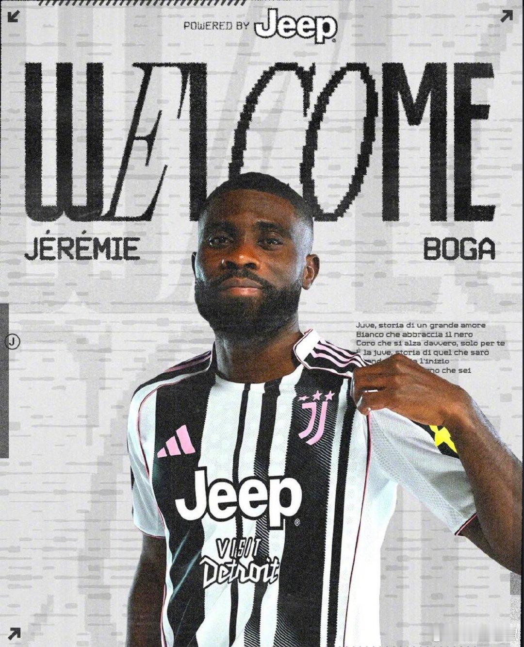 【官方】尤文图斯租借签下29岁的尼斯边锋博加（JérémieBoga），有4.