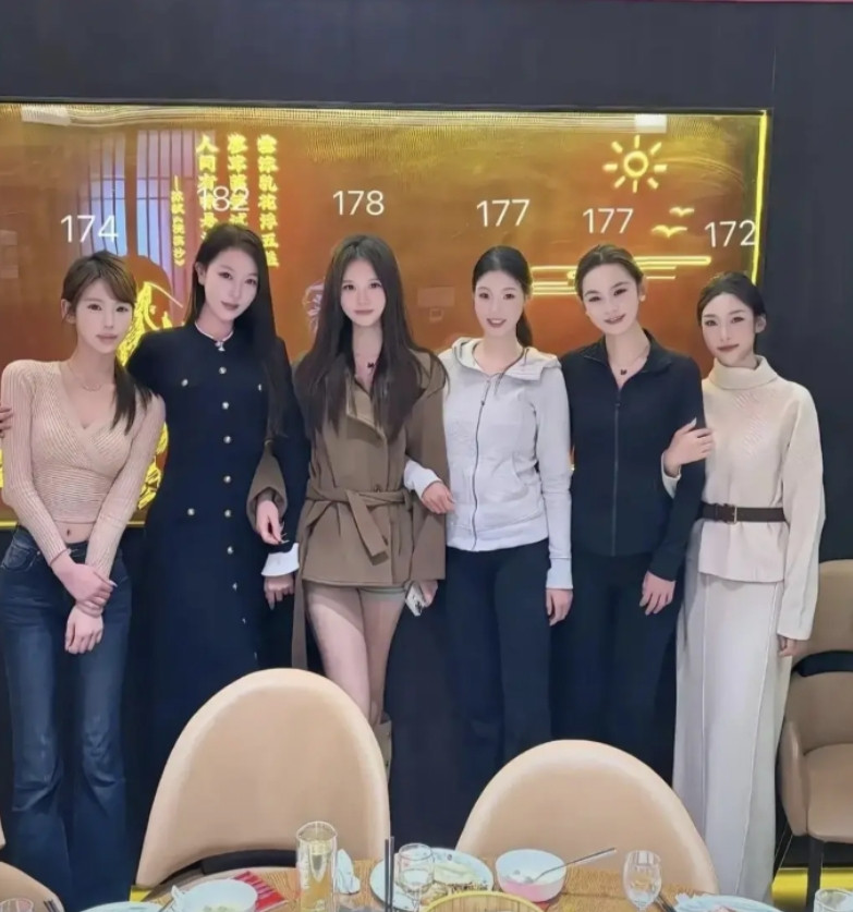 现在美女都吃什么长大的，都这么高吗？