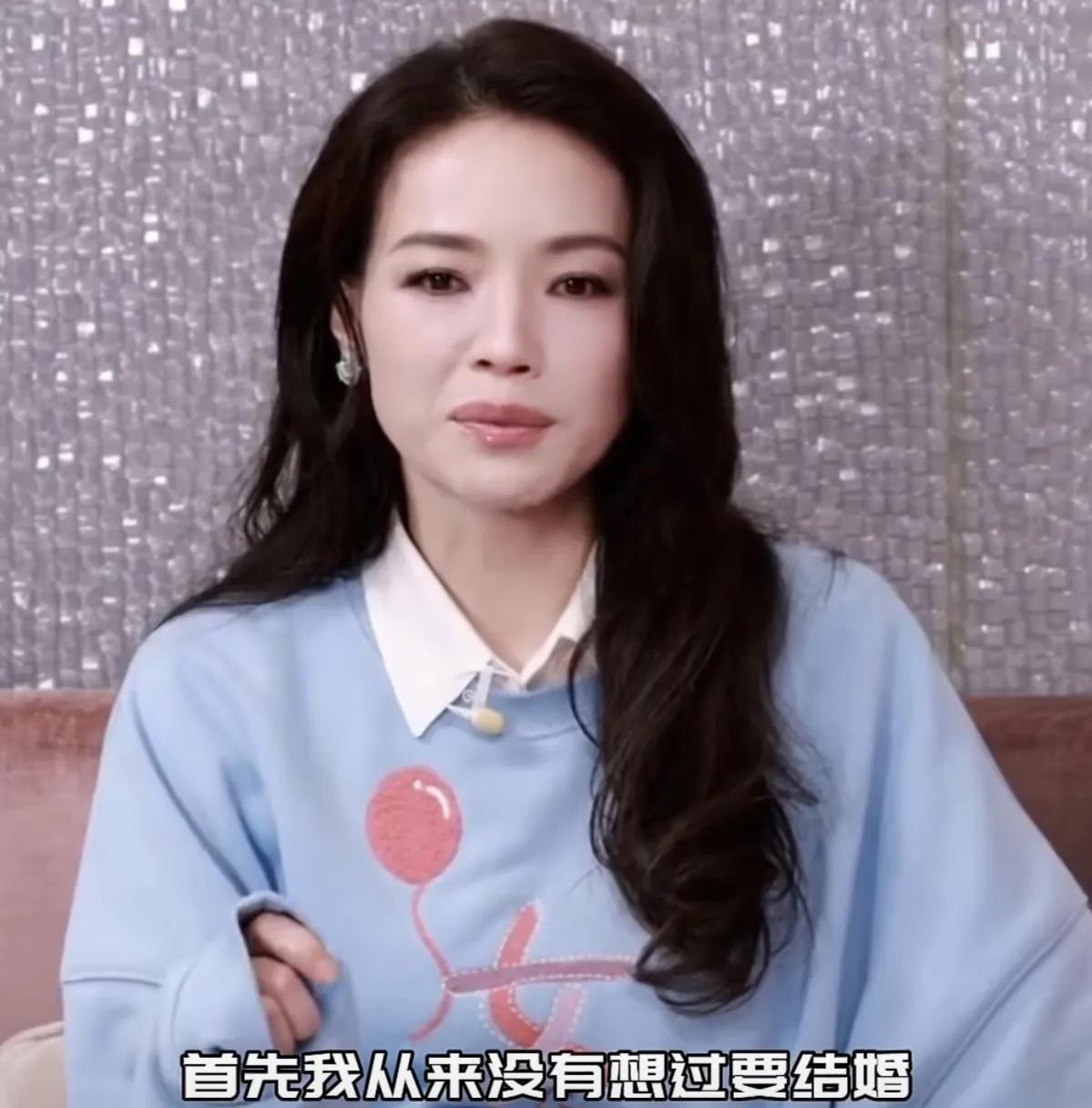 舒淇：“我从来没有想过要结婚，这是我小时候的想法，我觉得你无法预测与伴侣能否长久