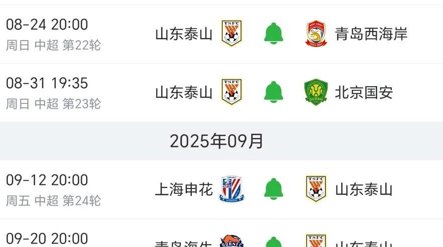 山东泰山队接下来四场比赛，能拿几分？胜平平胜，就是8分。《济南时报》记者侯超发
