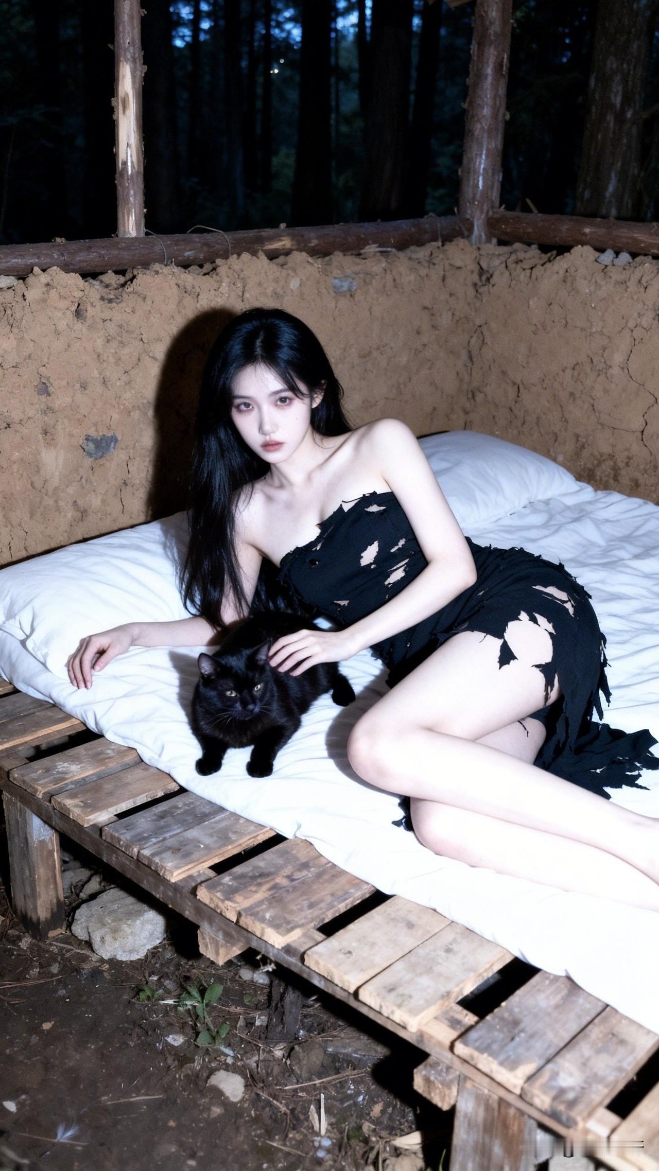 与黑猫的森林之夜：暗夜精灵的魔法还未解除～仍然走不出这片魔爪之地，好在已经恢复
