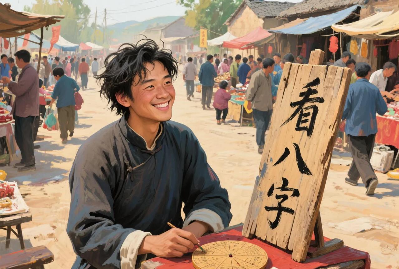 哪有什么注定的八字？日子熬着熬着，自然就有了好命相我十八那年，跟着舅公学排八字