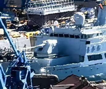 海军新的155mm大口径舰炮装船测试烽火问鼎计划