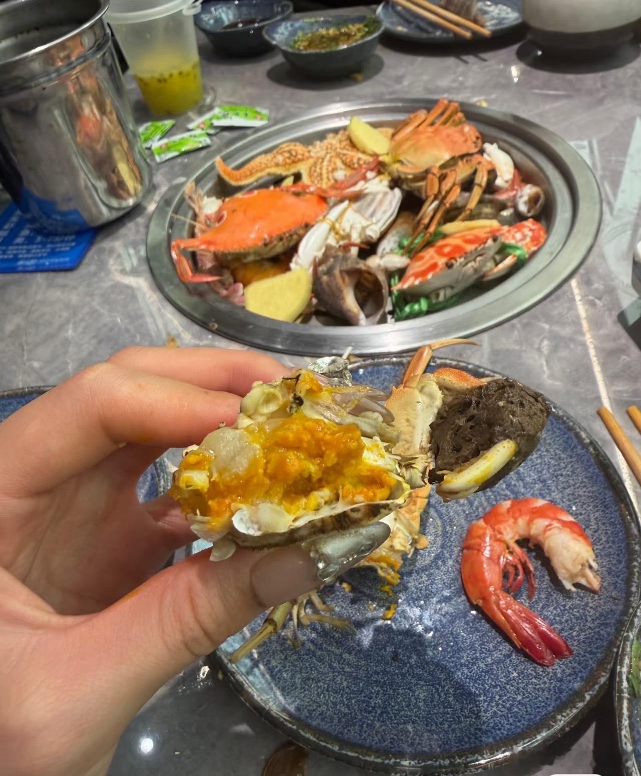吃海鲜的季节，新鲜，真不错​​​