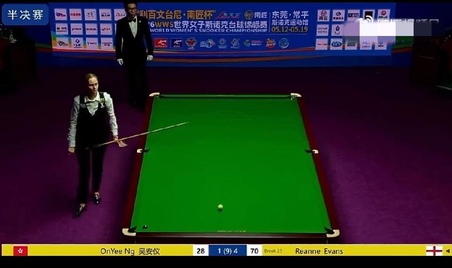 5-1！40岁的斯诺克女皇埃文斯自2019年夺冠以来再次晋级女子斯诺克世锦赛决赛