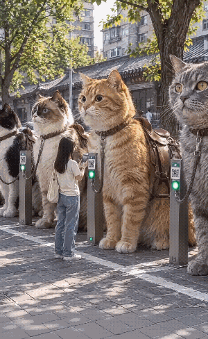 这种体型的猫，我们一般叫它老虎![滑稽笑]