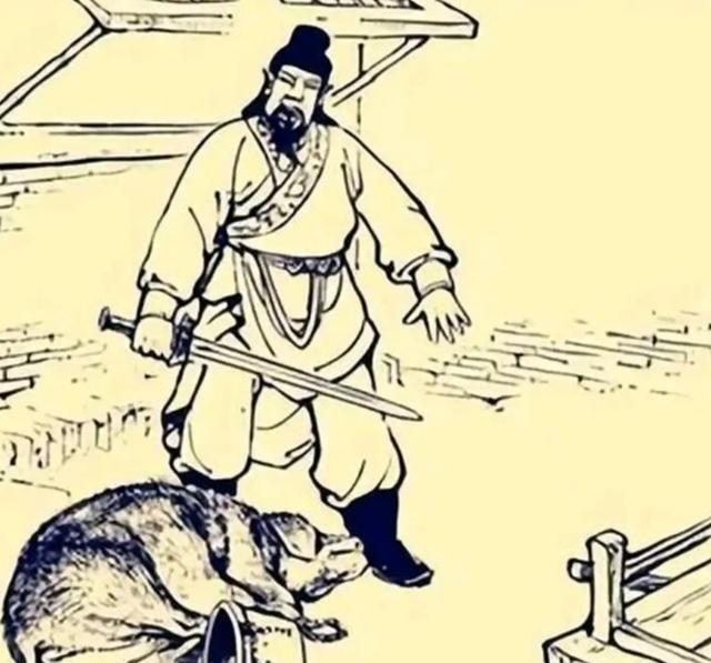 明朝皇帝都姓朱，老百姓要杀猪正好犯了“杀朱”的名讳，后来机灵的朱元璋改了一字，巧