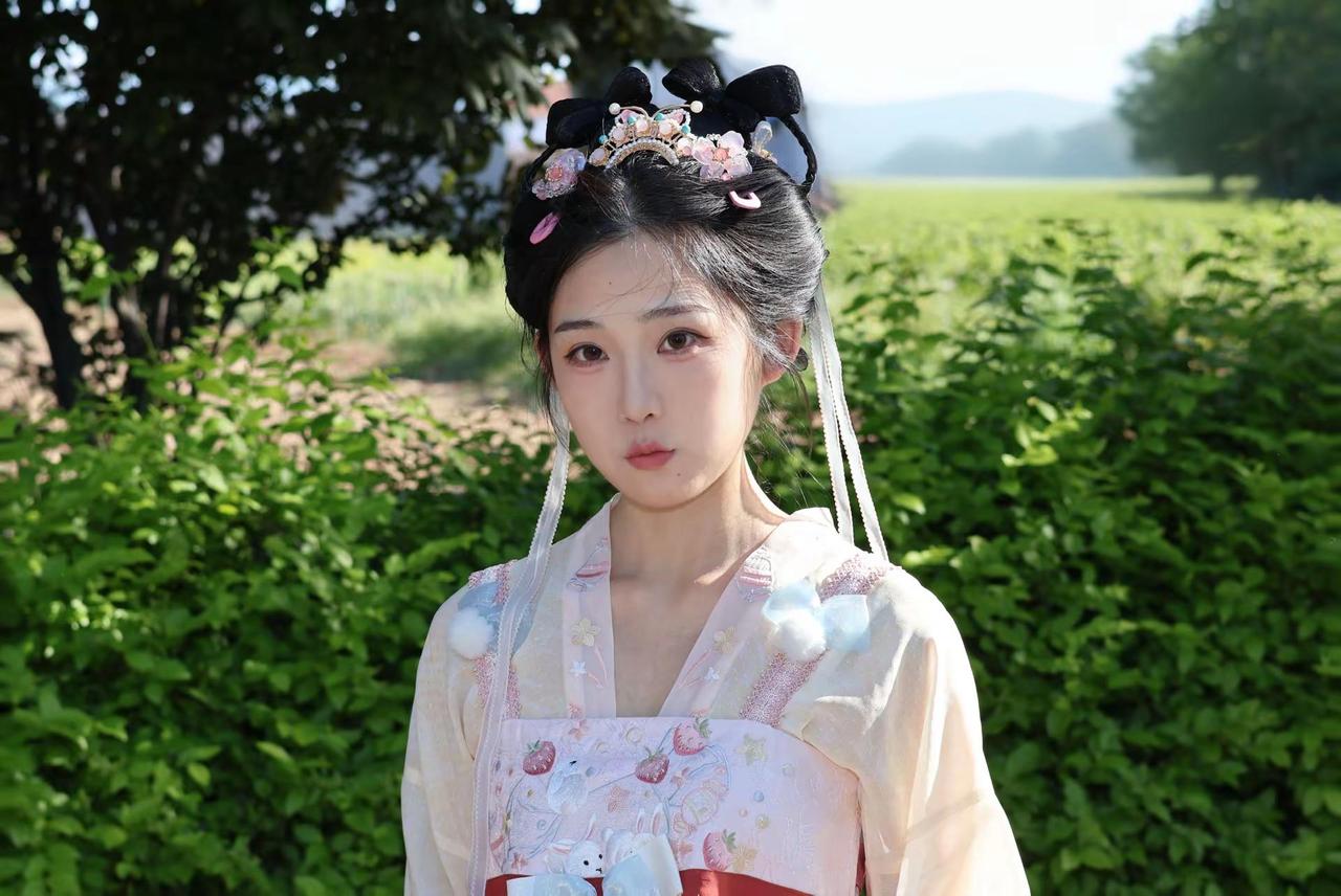 瞧瞧，这是哪家的掌上明珠呀~古风汉服甜妹甜甜的汉服