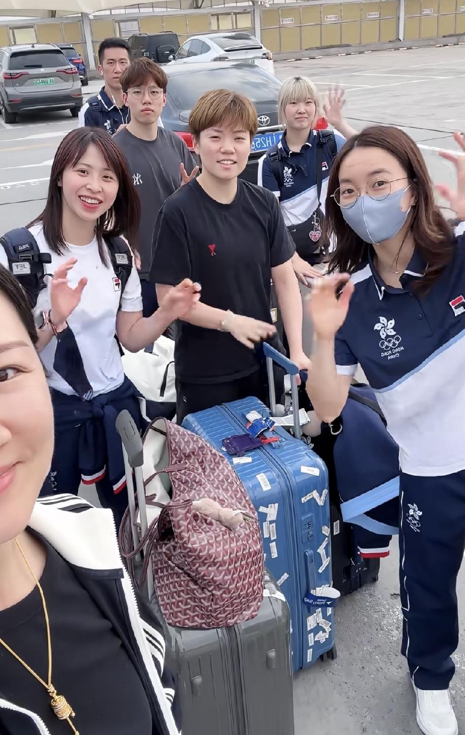 杜姐带着大部队，来京参加北京大满贯比赛了。日本的住宿位置也给定下了。看杜姐容光