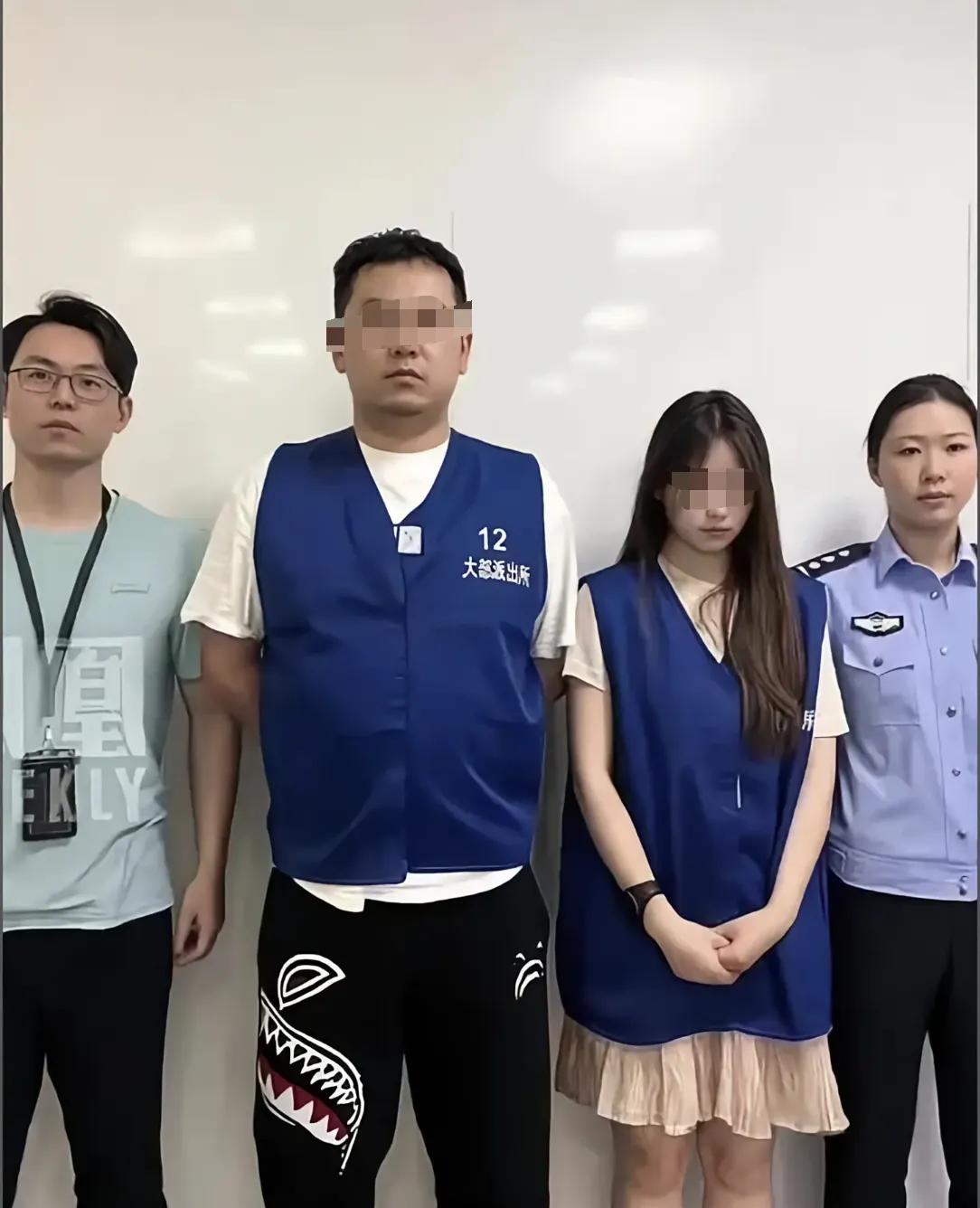 宁波砸西瓜摊那对夫妻，同框姿势绝了！看现场视频，两人那叫一个硬气，对摊主是一点不