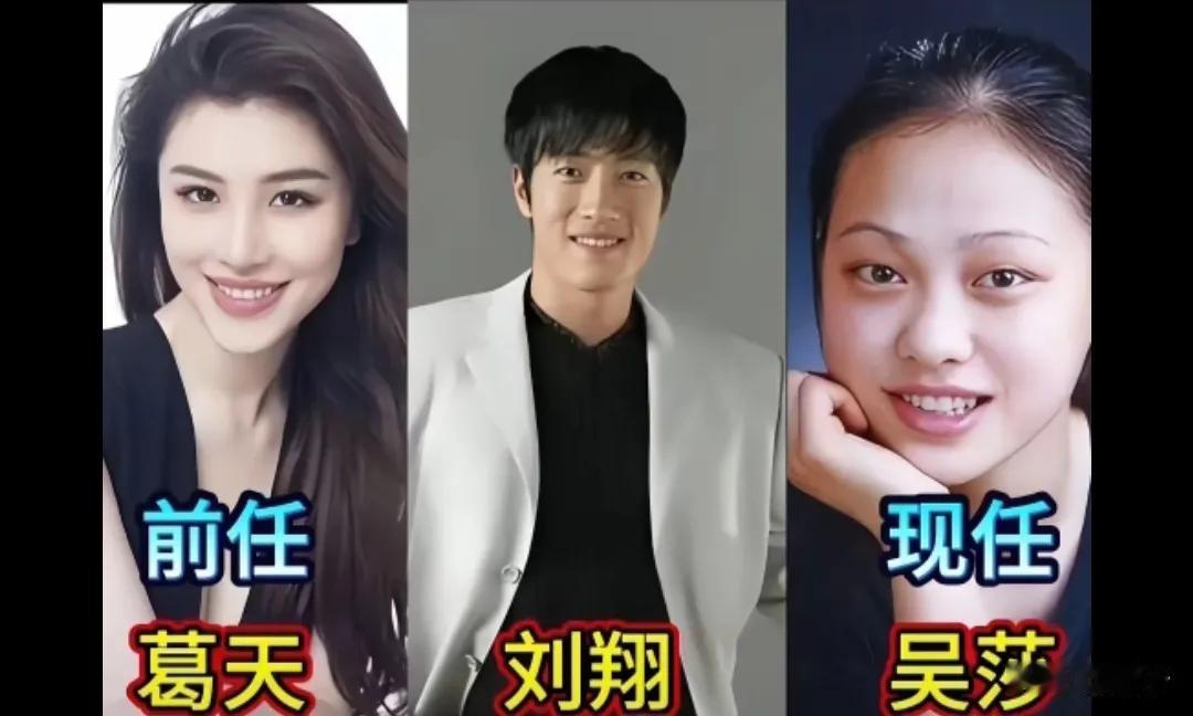 刘翔的前任和现任都很美。赵本山的前任和现任都很美。吴京的前任和现任都很美。