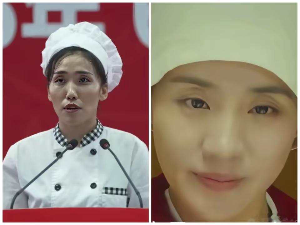 延边大学食堂阿姨，能走上毕业典礼不是因为她长得像秋雅校花也不是因为她准备了150