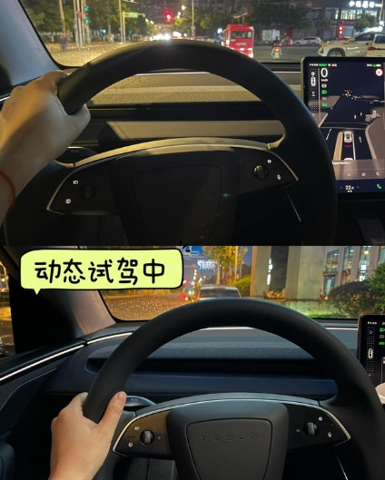 ModelY动态试驾：①、续航：750的续航，销售说600左右的实际里程，他