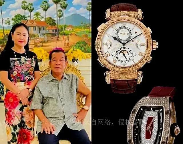 洪森家族的生活比国王还奢糜，国王西哈莫尼以简朴节约著称，西装都没几套，可洪森却酷