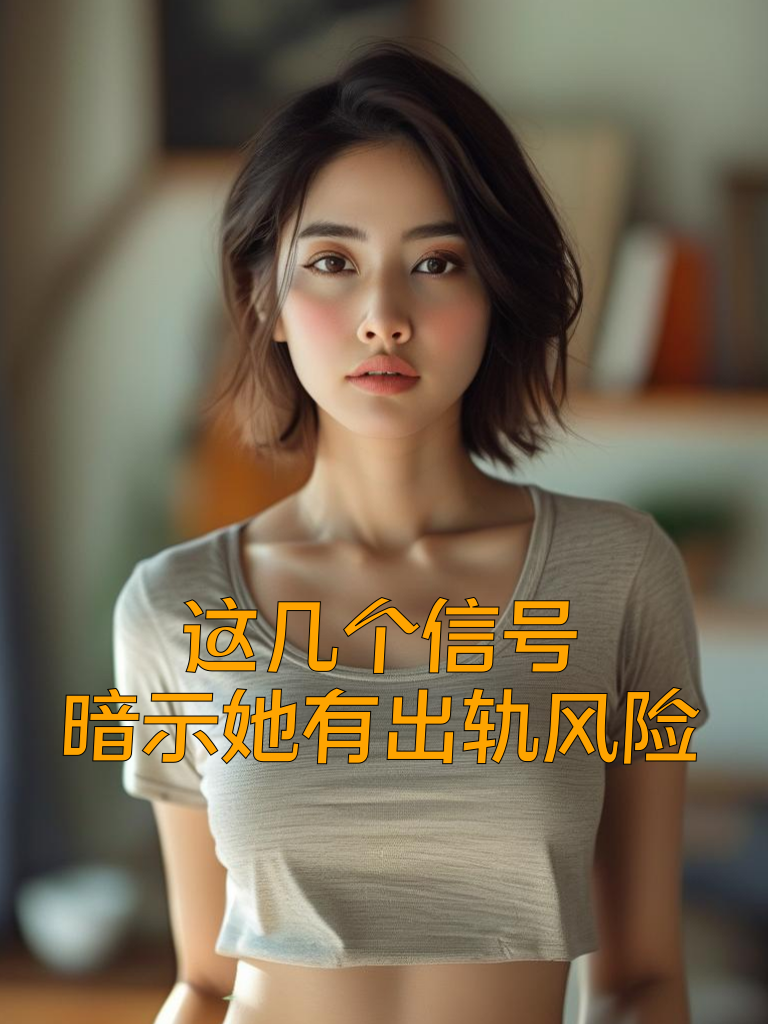 这几个信号，暗示她有出轨风险