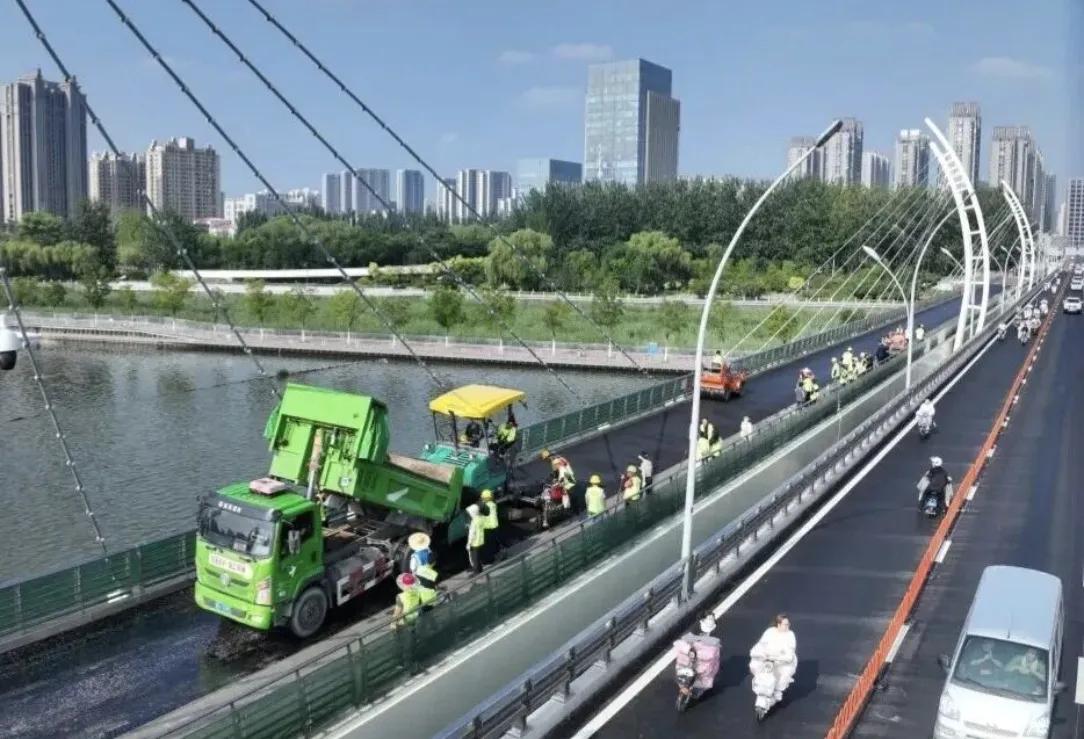 据可靠消息:山西太原南内环桥维修加固施工已全部结束，将于8月3日（星期一）早上6