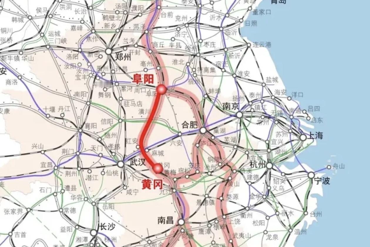 恭喜阜阳至黄冈高铁进入开工倒计时，南信合紧随其后！这两条线对信阳尤其是东部几县