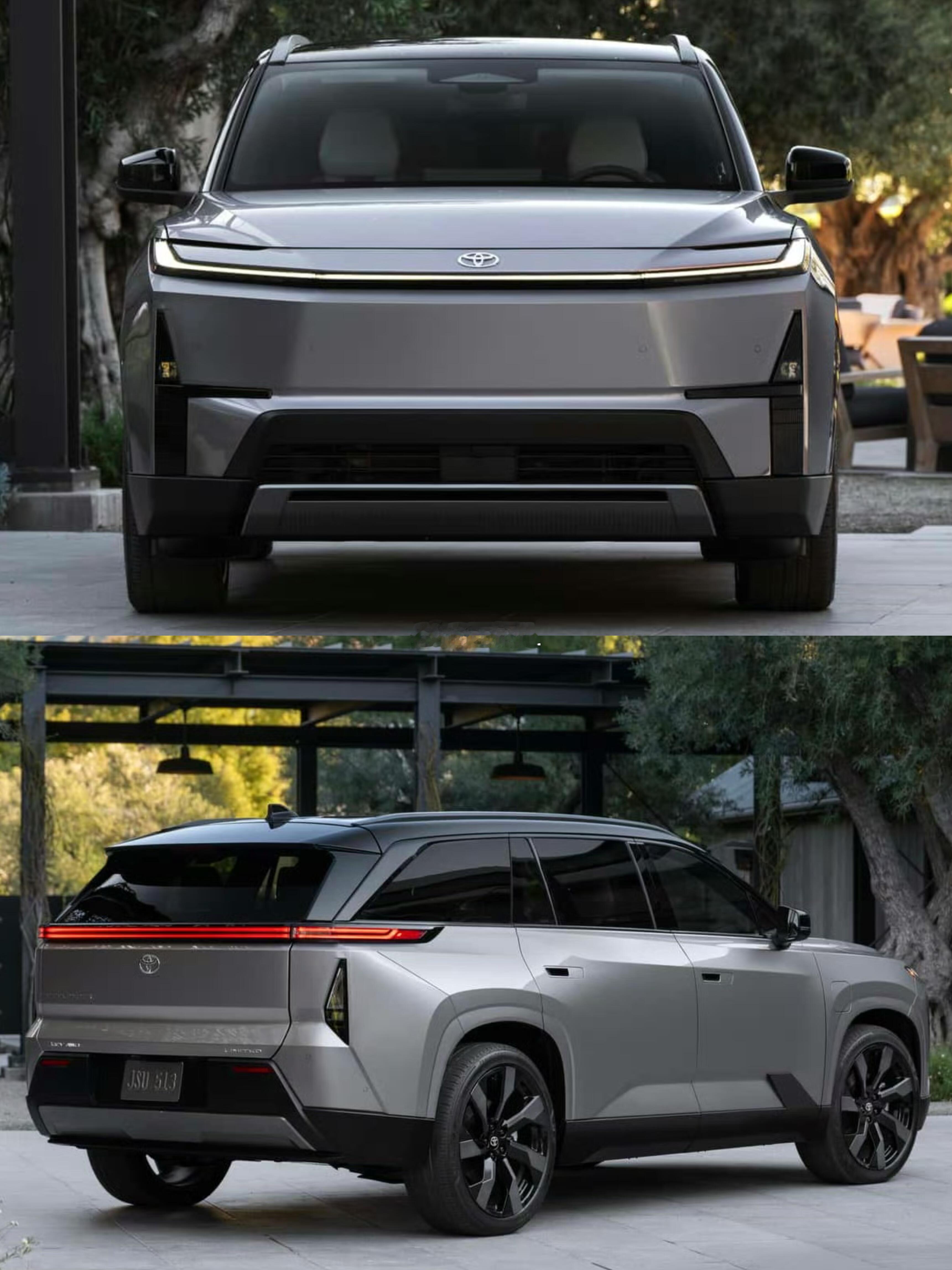 全新丰田汉兰达纯电，将于年底投产。纯电汉兰达