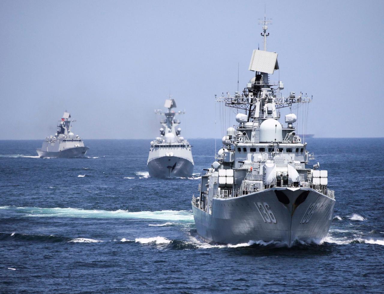 海军装备的俄制现代级驱逐舰首舰——136杭州舰，在去年合计出海执行任务超过200