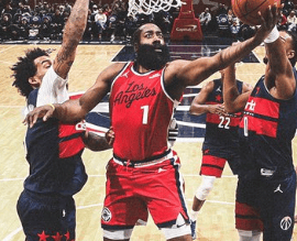 哈登连续15个赛季总得分达到1000+, 历史第十位做到球员