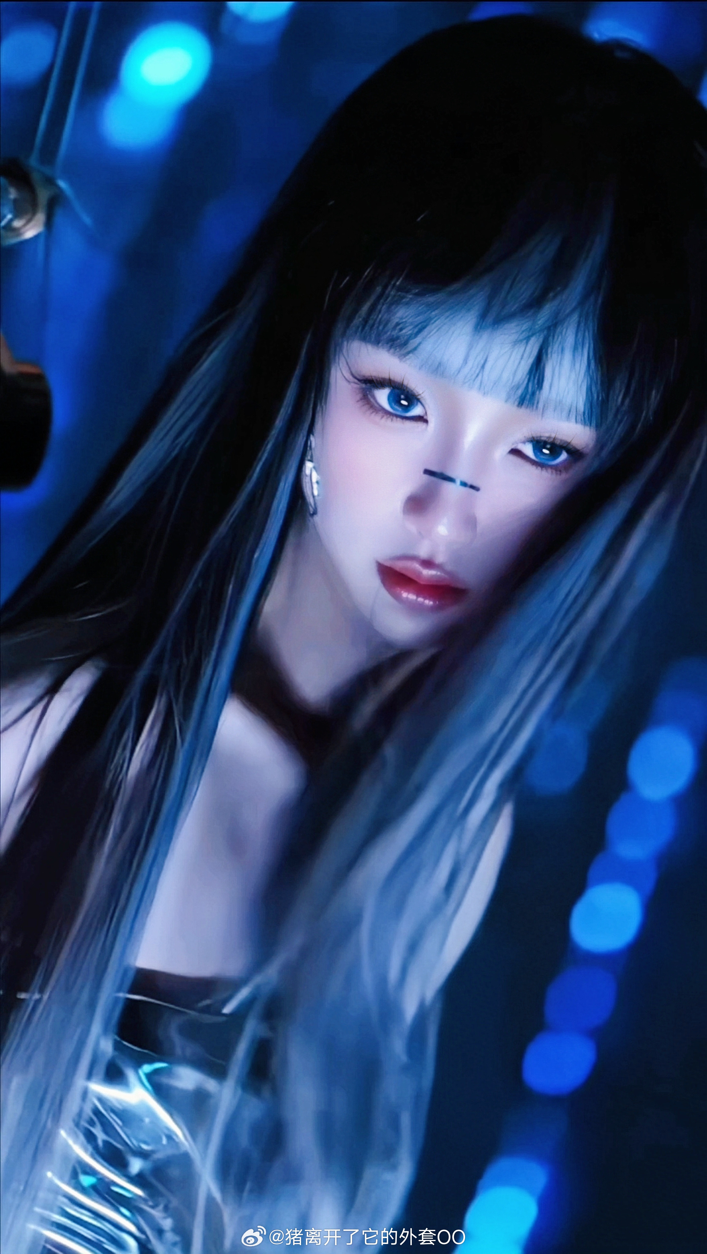 虞书欣赛博星际女战士！！