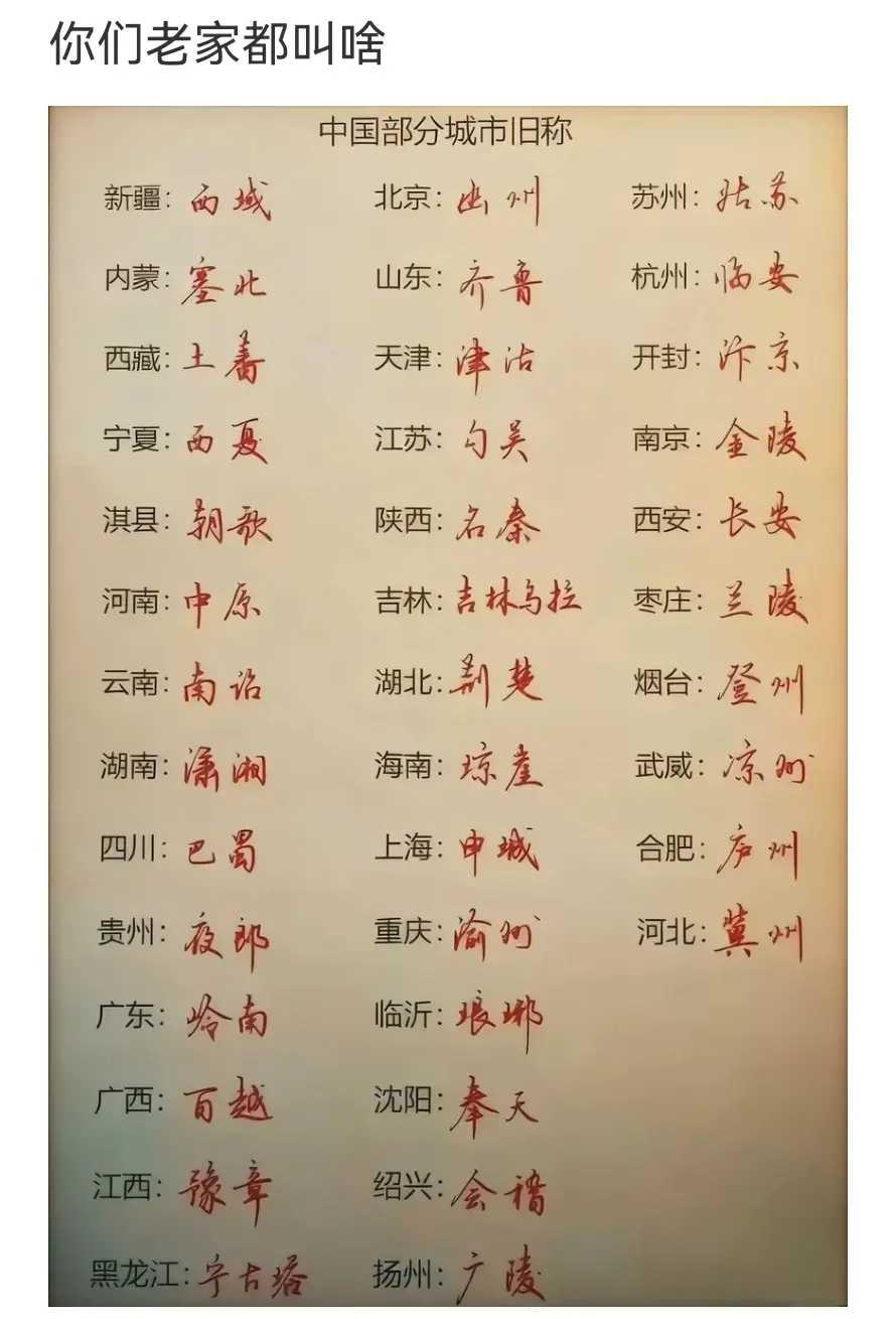 原来曾用名这么美呀