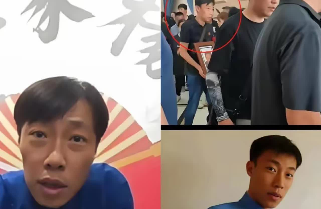 不信你看杨少华的孙子他是杨少华的儿子杨威的儿子，也就是杨少华的亲孙子