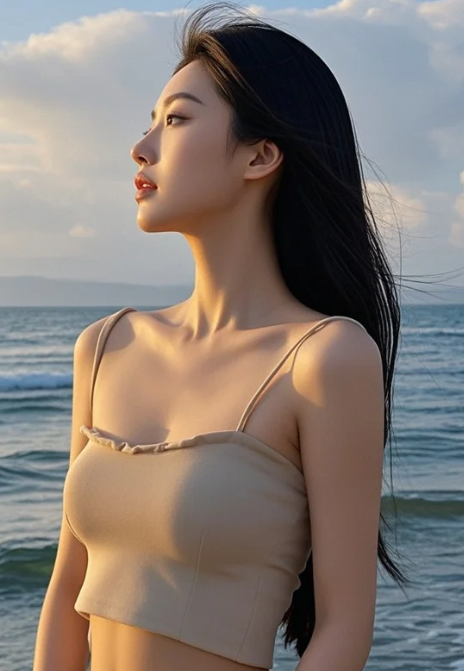 小姐姐的美，像一首没写完的诗，让人忍不住想读下去！