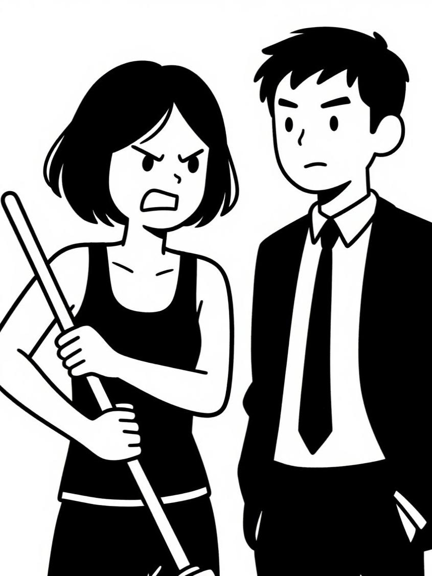 婆婆说：我儿子老实本分，不惹事不花心，你嫁给他，真是天大的福气。我相信婆