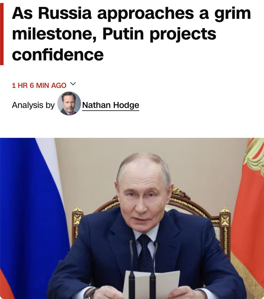 美媒：到2026年1月中旬，俄罗斯在乌克兰的“特别军事行动”即将超过二战东线战场