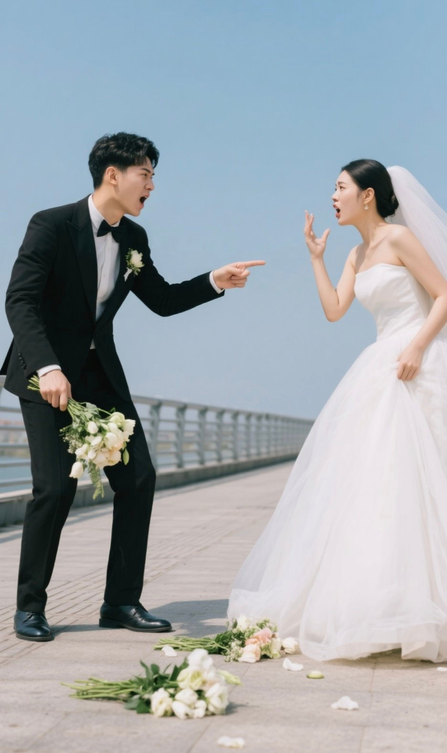 婚车到门口新郎掀翻捧花！新娘婚前转48万给父母，这婚该不该结？长沙一场婚礼堪称现实版“抓马”大片——