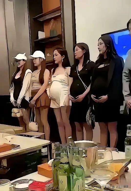 生活不易，孕妇卖艺。