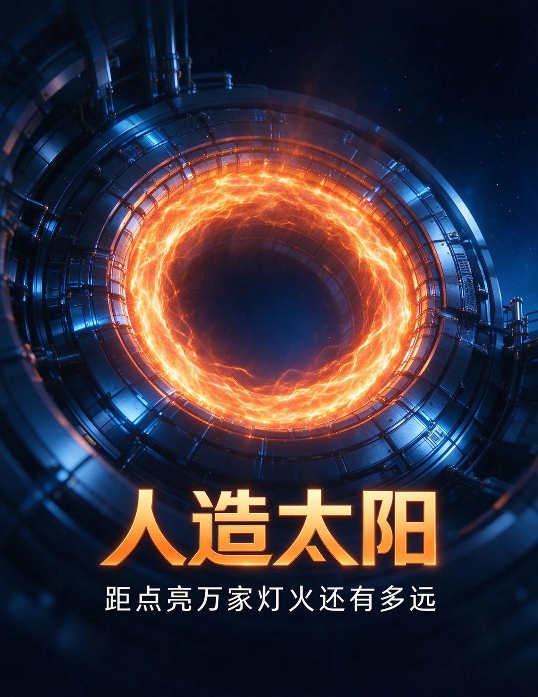 人造太阳又放大招！离万家灯火还有多远？姐妹们，最近刷到一个超燃的科技新闻，必须