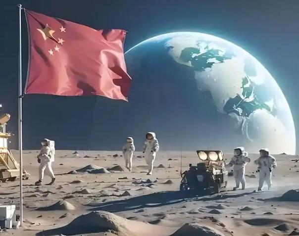 中美为何同时把目光投向月球：资源军事与科学三重考量下的太空博弈及未来走向这段