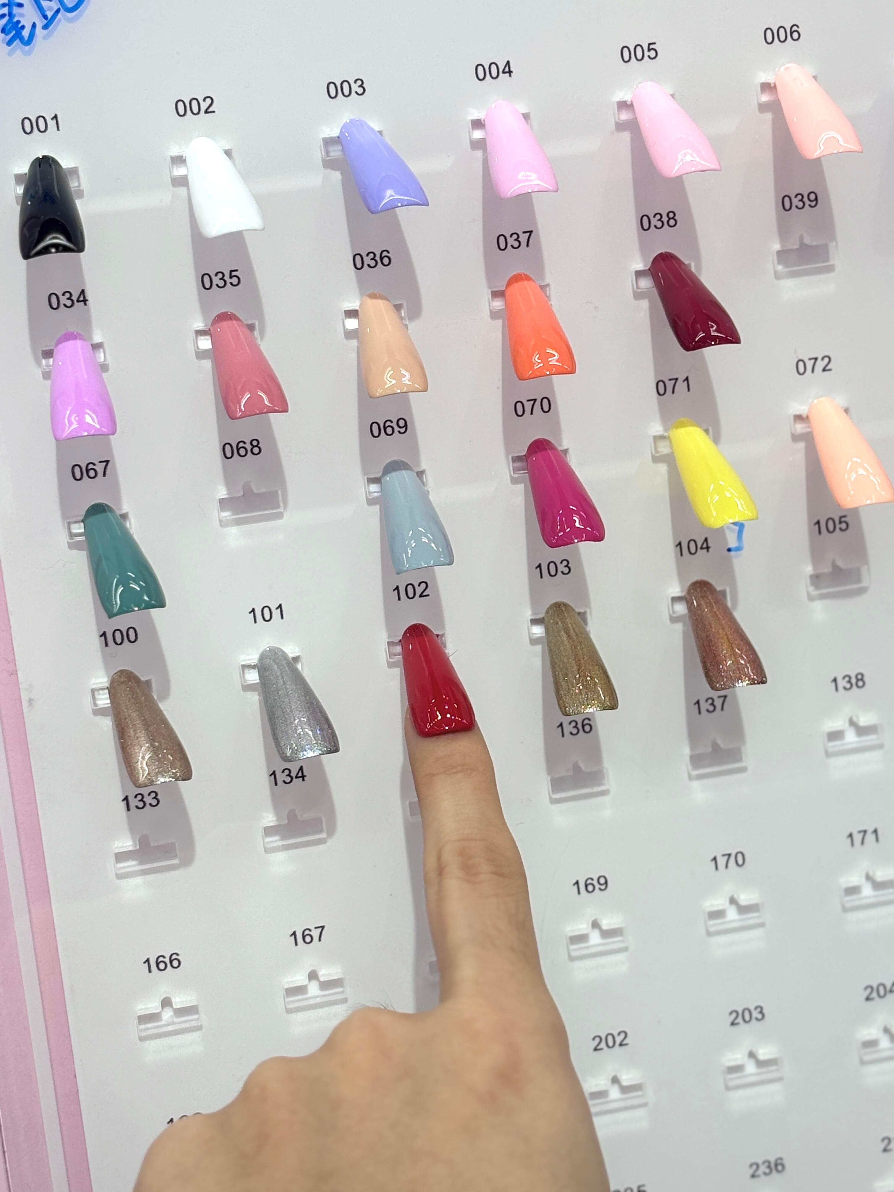 美甲试色的正确打开方式