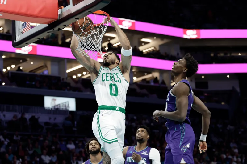 塔图姆带队能力那些说要是布朗受伤，健康塔图姆来带队最多附加赛的搞不搞笑，图图