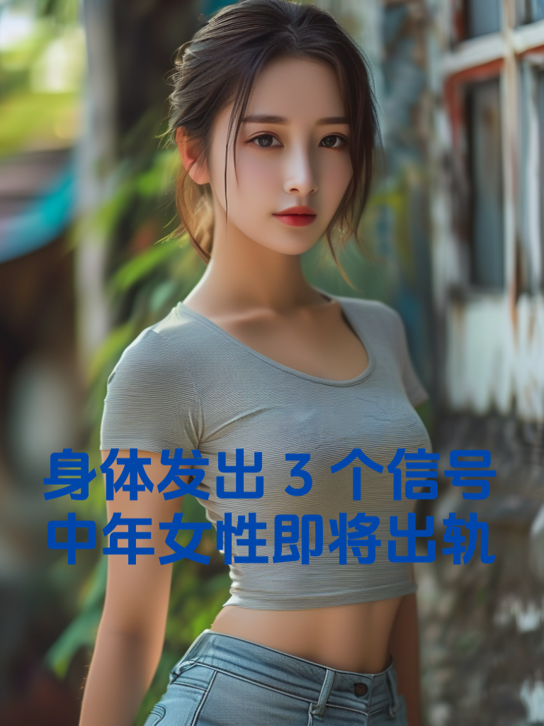 身体发出3个信号，中年女性即将出轨