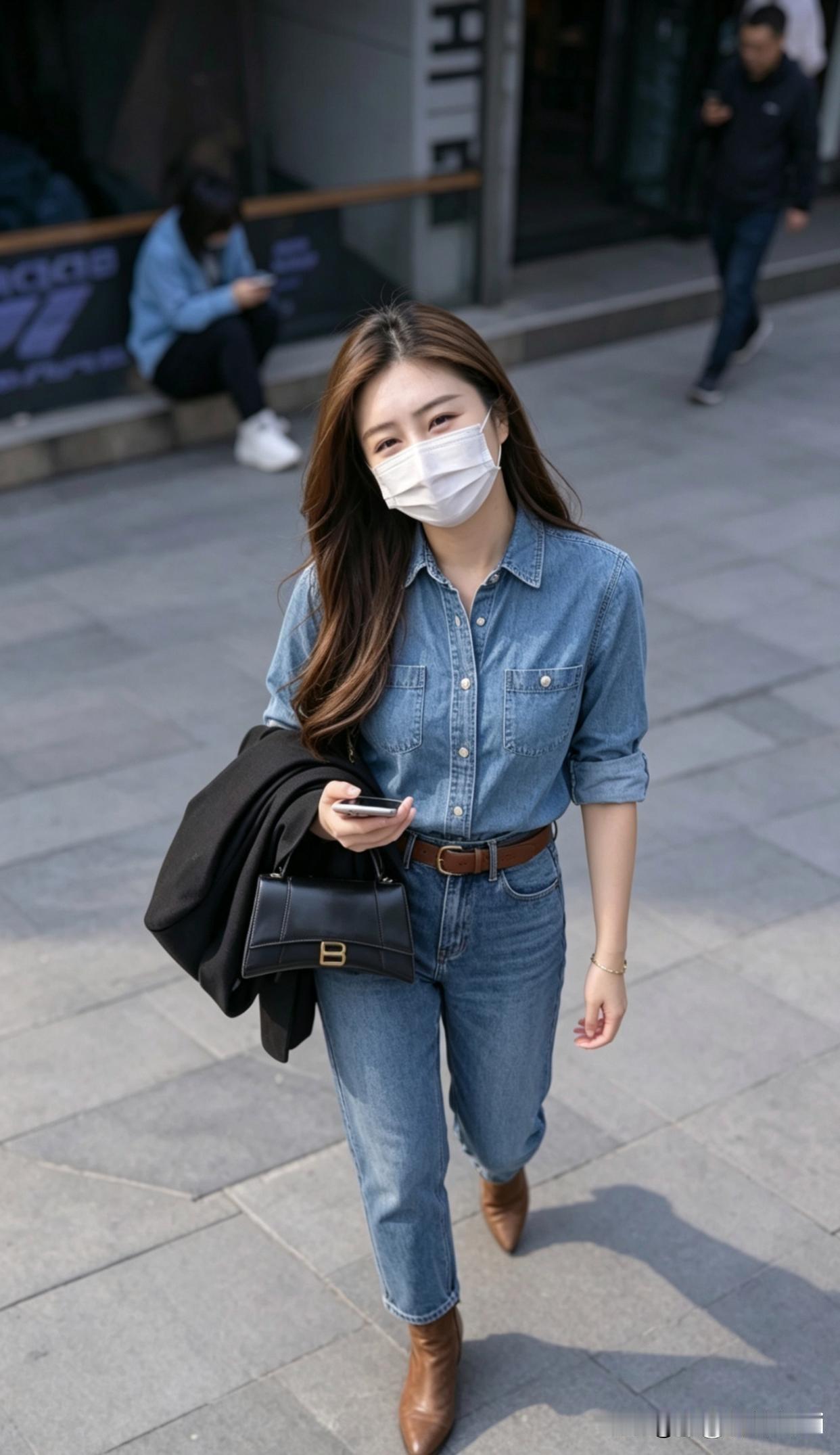 都市时尚穿搭指南：牛仔与皮靴的完美结合，飒爽英姿，青春活力！30+如何穿的优雅又