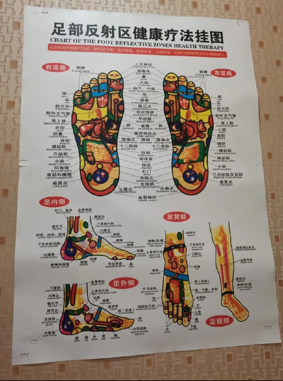 今天去一家超市买完东西走到出口处，有一个女生热情的介绍说她家足疗店搞活动，免费给