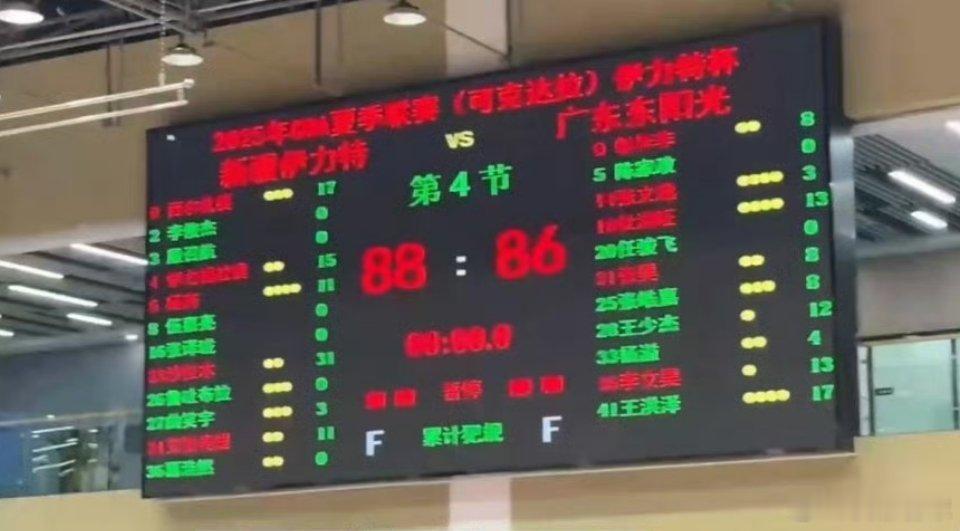 太可怕了这场球，输得莫名其妙[？？？]，广东队最后领先11分我都以为稳了，然后就开