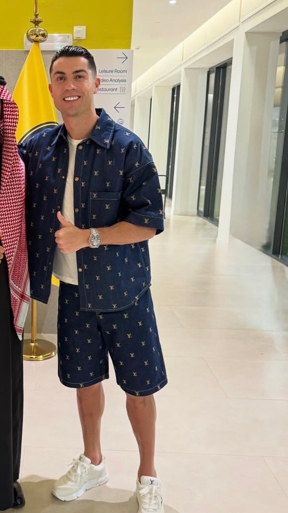 这身牛仔套装之前穿过啊好像