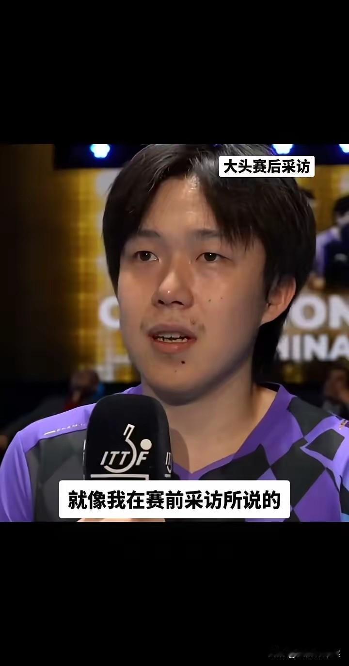 就是拍电影，也拍不了这样的结局吧？看王楚钦的熊猫眼，眼袋又大又黑！他今天才2