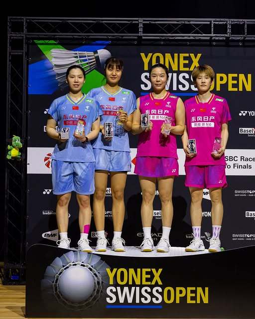 2026年瑞士羽毛球公开赛最终赛果：中国队2冠2亚，日本队、泰国队、中国台北队