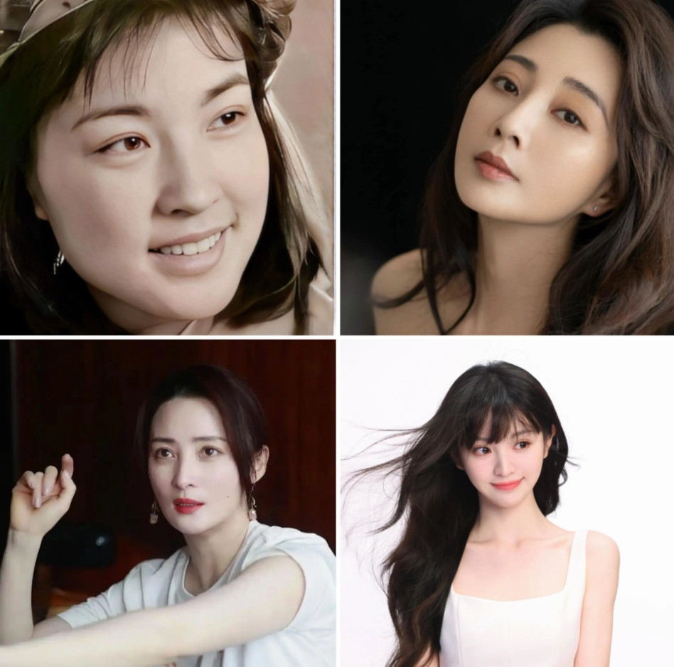 重庆4位女明星，刘晓庆、殷桃、蒋勤勤、田曦薇，巅峰颜值而论谁最漂亮？
