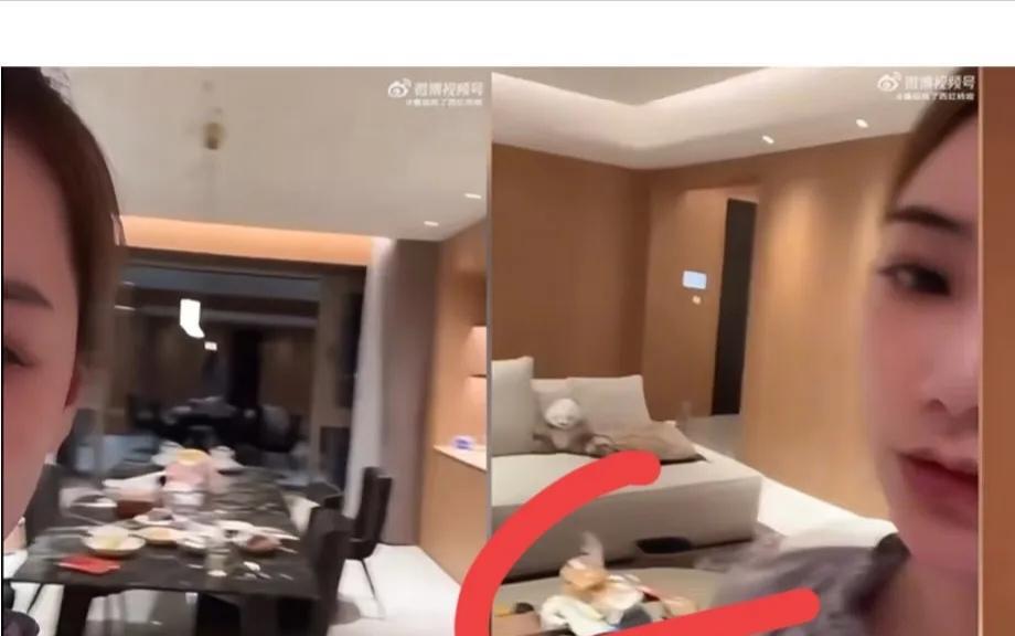 小梅直播时候很多粉丝都想看看她们家新装修的房子，小梅马上同意了。就拿上视频让大家