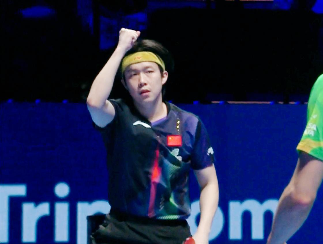 王楚钦为什么输给雨果一局，？我觉得大头在练球！大头必须把自己状态调整好，