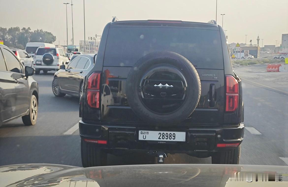 我想说，一款车的颜值，Logo的影响还是挺大的！来自阿联酋的方程豹豹5！看来还