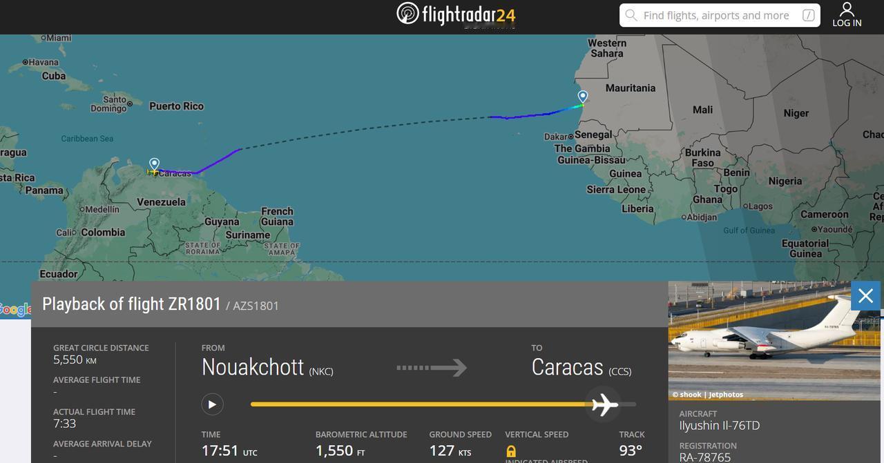 特朗普回国就将下令开战,俄罗斯运输机艰难抵达委内瑞拉,提前为马杜罗送来强援?