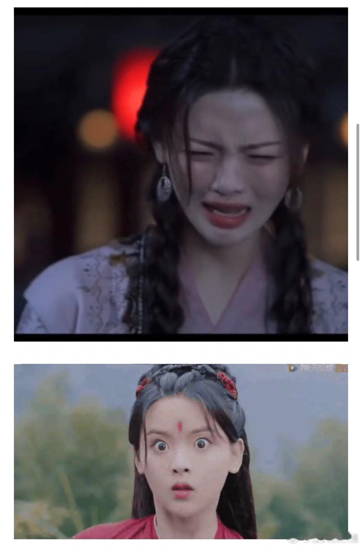 杨超越拍一部扑一部的原因，做表情难看，不适合拍戏​​​